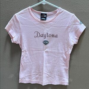 Harley-Davidson Light Pink Daytona Tee
